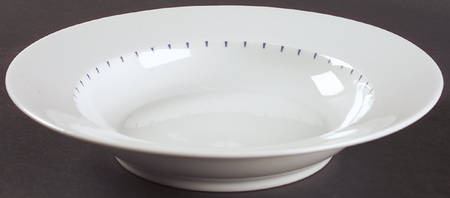 Ditto Blue Rim Soup Bowl