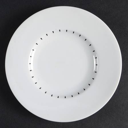 Ditto Black Bread & Butter Plate