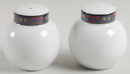 Emerald Braid Salt & Pepper Set