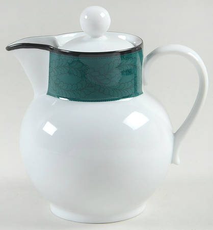Emerald Braid Creamer & Lid