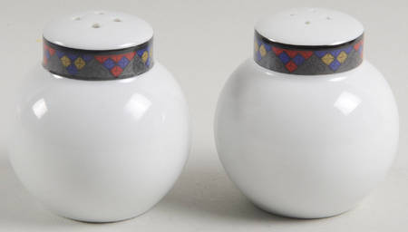 Emerald Braid Salt & Pepper Set