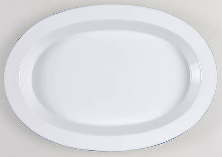 Epoch Blue 16" Oval Serving Platter