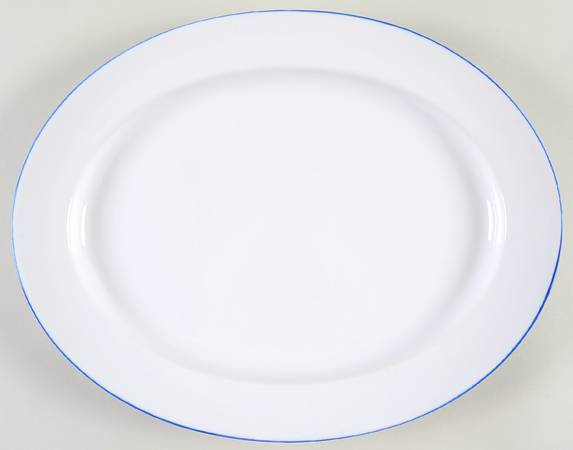 Epoch Blue 14" Oval Serving Platter
