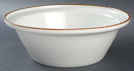 Epoch Brown 9" Round Vegetable Bowl