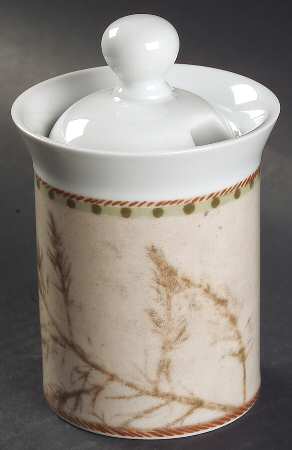 Fern Sugar Bowl & Lid