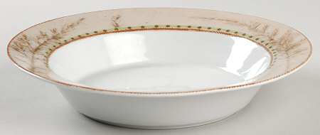 Fern Rim Soup Bowl