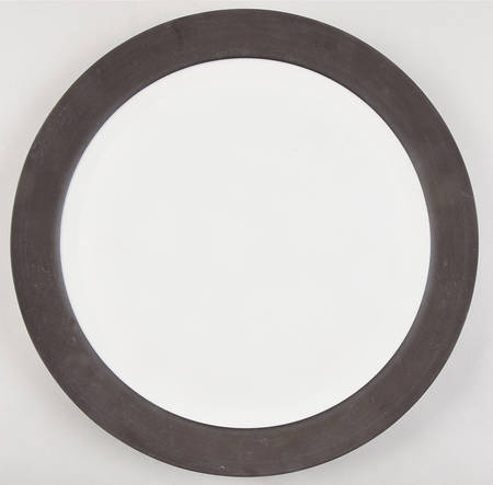Flamestone Smooth Brown 13" Chop Plate (Round Platter)