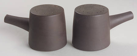 Flamestone Smooth Brown Salt & Pepper Set