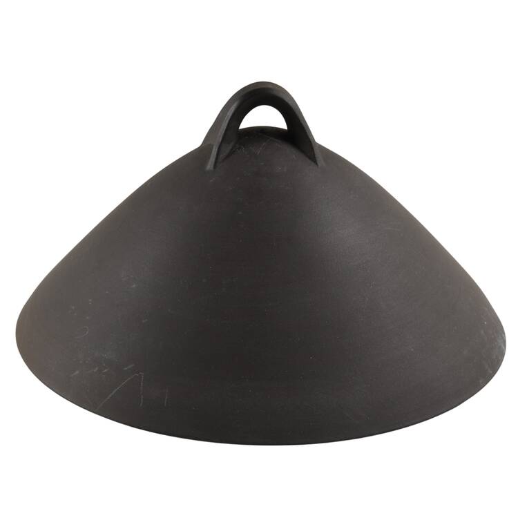 Flamestone Fluted Brown (Older) Lid for 2 Qt Covered Casserole