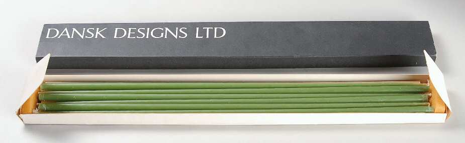 Design with Light Set of 12 Thin 16" Taper Candles