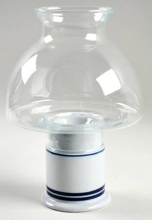 Fredriksborg Blue (Japan) Hurricane Lamp & Globe