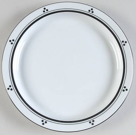 Fredriksborg Black Salad Plate