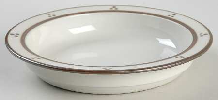 Fredriksborg Brown Rim Soup Bowl