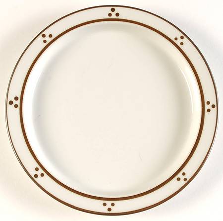 Fredriksborg Brown Salad Plate