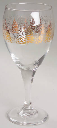Golden Pine 10 Oz Glassware Goblet