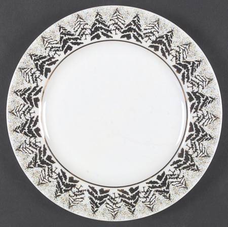 Golden Pine Salad Plate by Dansk
