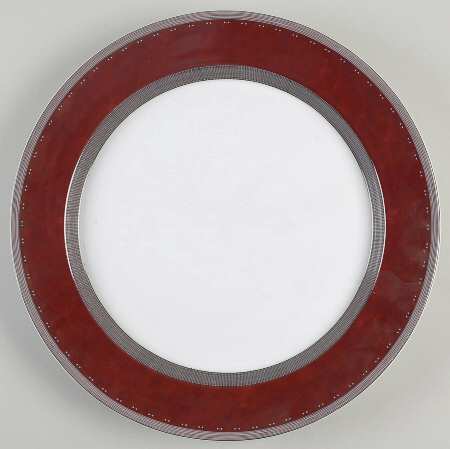 Gridworks Burgundy 13" Chop Plate (Round Platter)