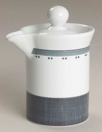 Gridworks Green Creamer & Lid