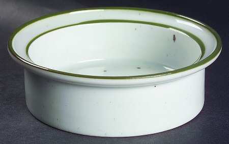 Green Mist Rim Soup Bowl
