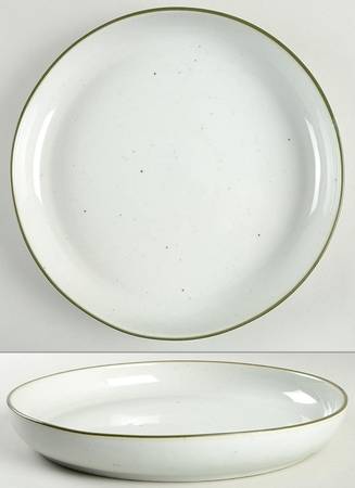 Green Mist 11" Deep Round Platter