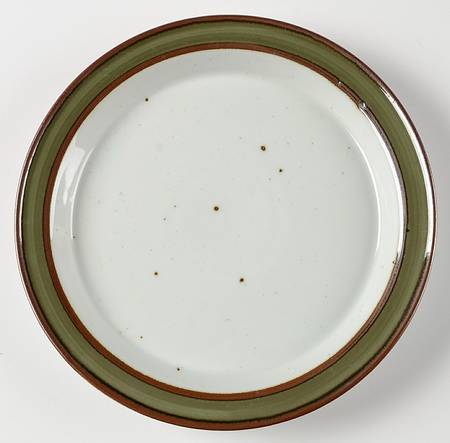 Green Umber Salad Plate