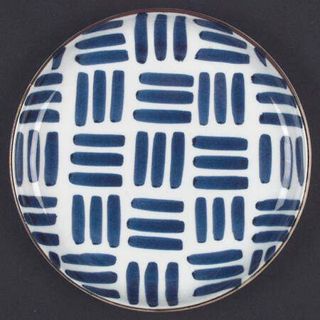 Herringbone Salad Plate