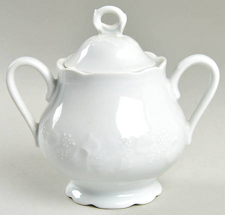 Ivy Sugar Bowl & Lid