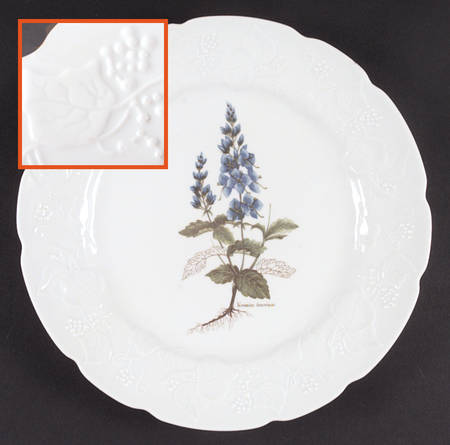 Ivy Accent Luncheon Plate