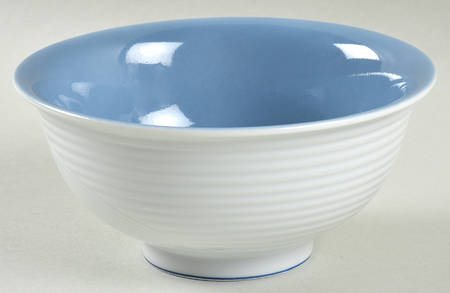 Jacquard Blue Fruit/Cereal Bowl