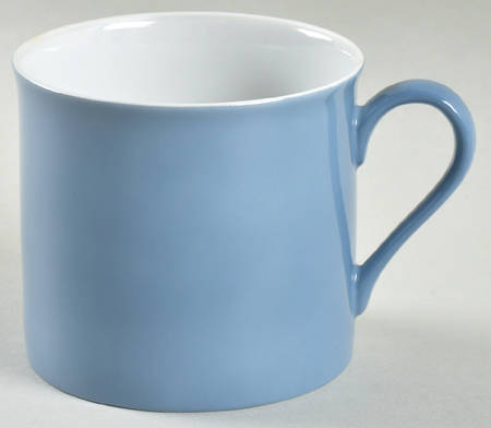Jacquard Blue Flat Cup