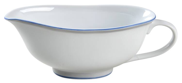 Jacquard Blue Gravy Boat