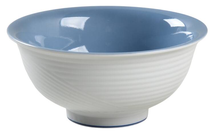 Jacquard Blue Fruit/Cereal Bowl