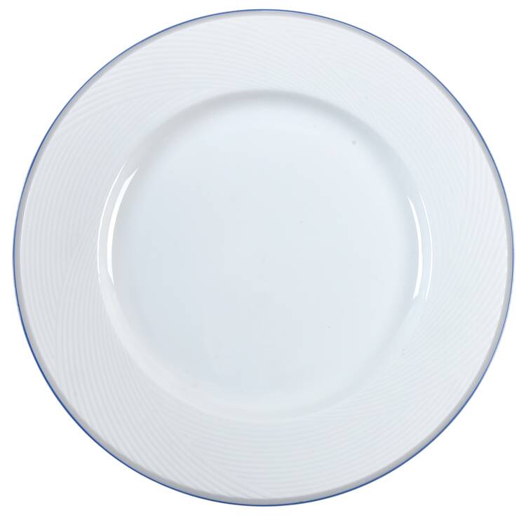 Jacquard Blue 12" Chop Plate (Round Platter)