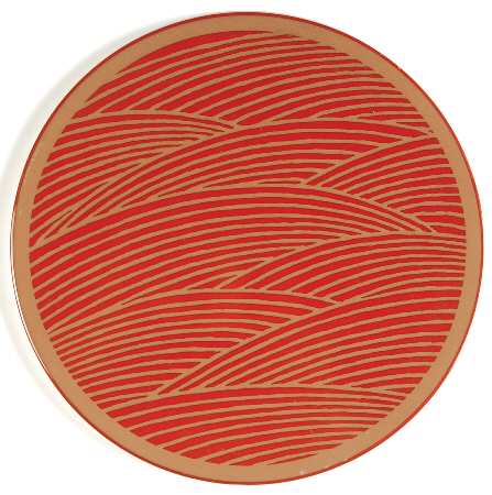 Jacquard-Red Trivet