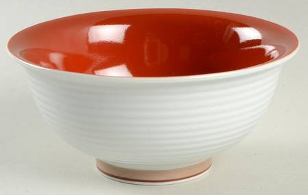 Jacquard-Red Fruit/Cereal Bowl