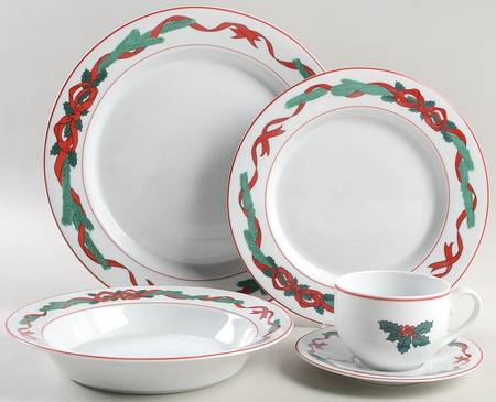 Jul Tidings 5 Piece Place Setting