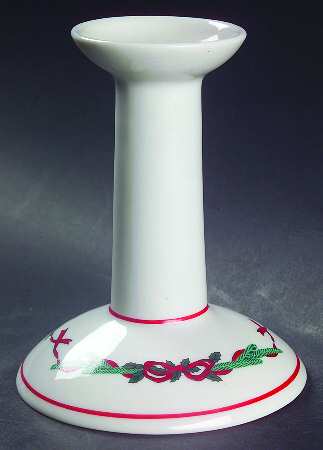Jul Tidings 5" Candlestick