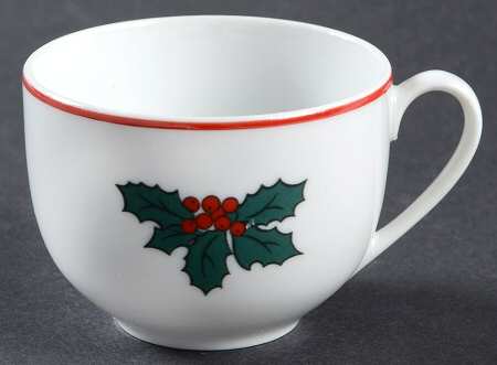 Jul Tidings Flat Demitasse Cup