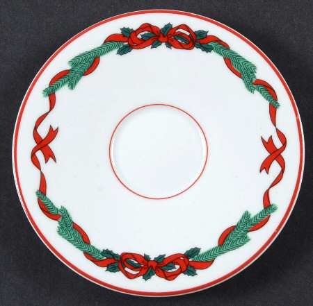 Jul Tidings Saucer for Demitasse Cup