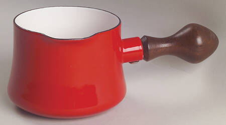 Kobenstyle Red (Older) Open Metal Saucepan