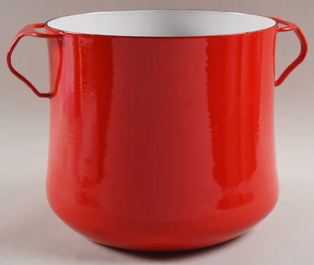 Kobenstyle Red (Older) 7 Quart Metal Stockpot No Lid