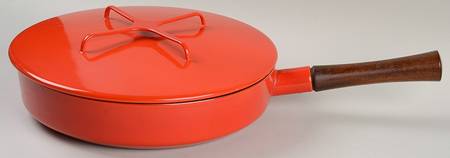 Kobenstyle Red (Older) 11" Covered Browning Skillet