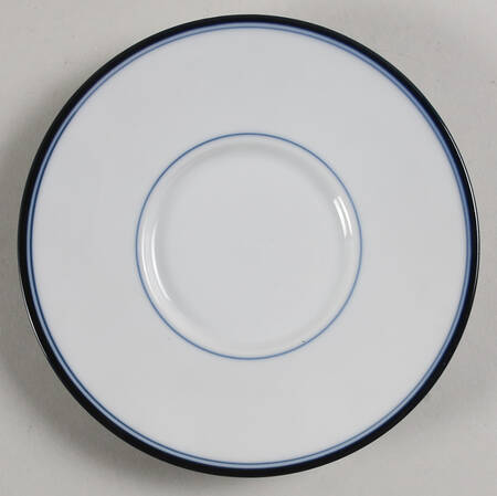 La Tulipe Blue Saucer for Flat Cup
