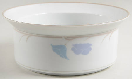 La Tulipe Taupe 7" Round Vegetable Bowl