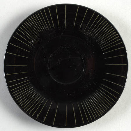 Linea Black Saucer