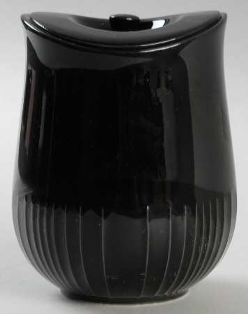 Linea Black Sugar Bowl & Lid
