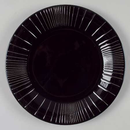 Linea Black Salad Plate by Dansk