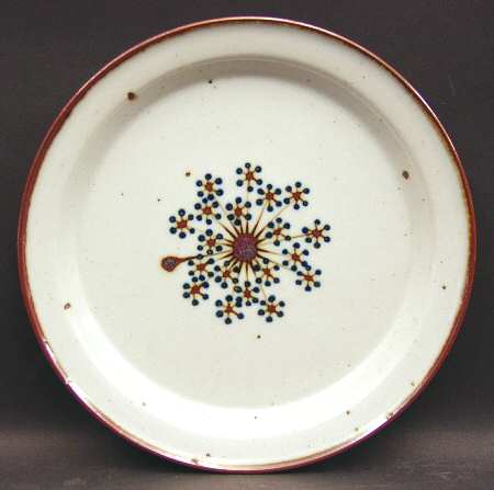 Linden Blue Salad Plate