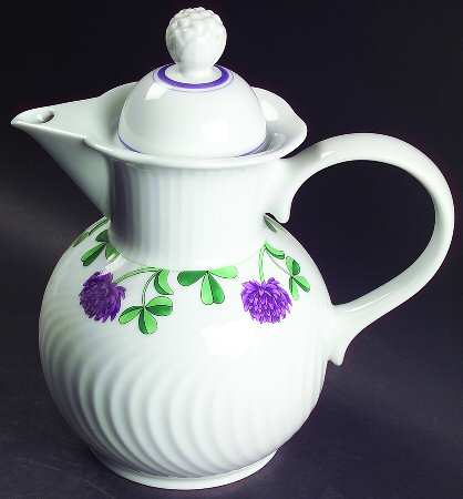 Lorraine Coffee Pot & Lid