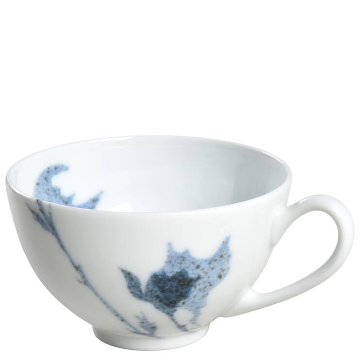 Magnolia Blue Flat Cup